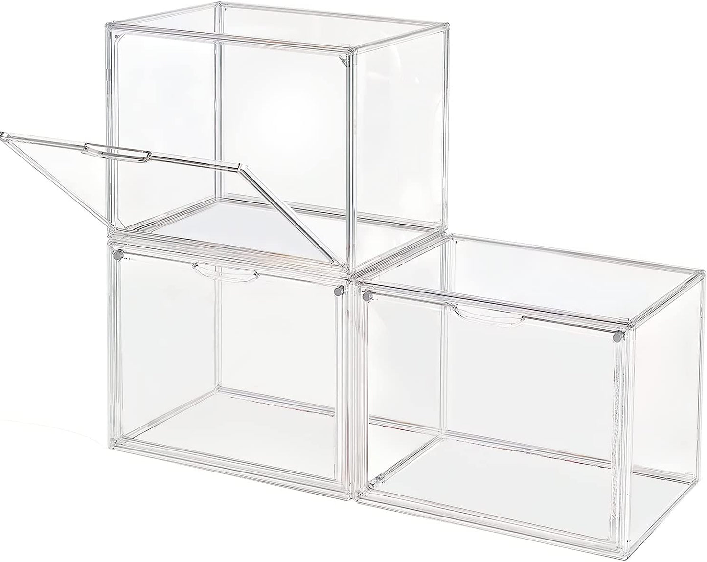 Clear Stackable Mini Greenhouse Houseplant Display Case Prop Box