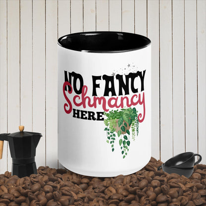 No Fancy Schmancy Coffee Tea Mug